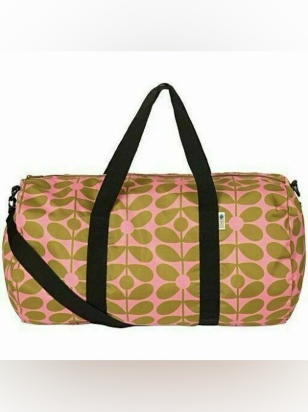 ORLA KIELY Sixties Stem Print Packaway Kit Duffel Bag BNWT